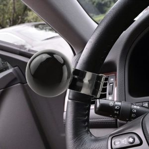 Car Universal Steering Wheel Spinner Knob Auxiliary Booster Aid Control Handle Car Steering Wheel Booster Wheel Strengthener Auto Spinner Knob Ball