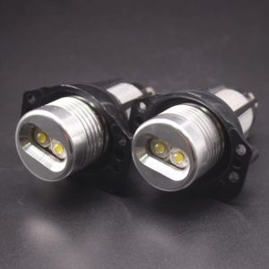 2 PCS DC 12-24V 6W 800LM 2-LED Car Angel Eyes Light Bulb for BMW E90 / E91, (White Light)