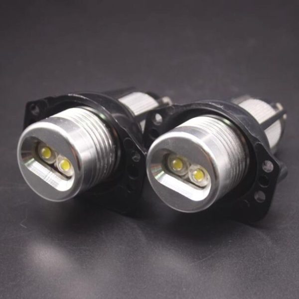 2 PCS DC 12-24V 6W 800LM 2-LED Car Angel Eyes Light Bulb for BMW E90 / E91, (White Light) - Image 2