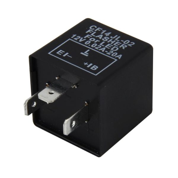 CF14 JL-02 Flasher for LED Auto Car-styling LED Turn Signal 3-Pin Car Flasher Relay Fix Hyper Flash General Lamp-LED Light Relay for European Cars - Image 2