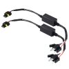 2 PCS DC 12V Universal H4 Bulb Harness Wiring Relay Harness Relay Wiring HID Relay Wiring Harness HID H4 Xenon Light System Relay Harness for Hi / Lo HID - Image 2