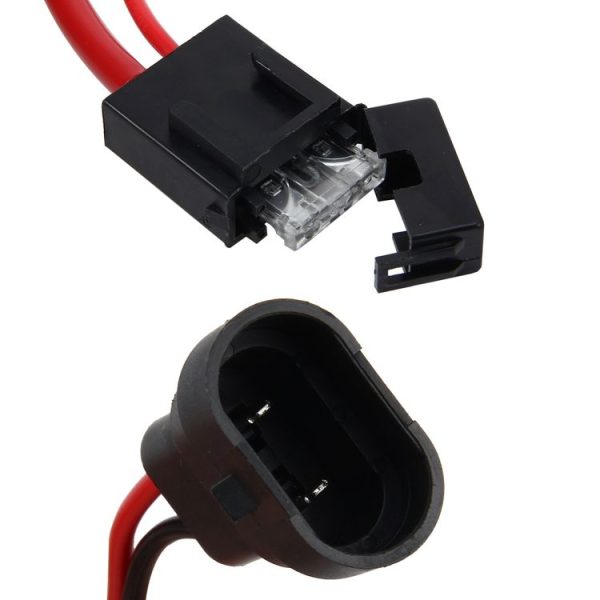 DC 12V 40A 9006 Bulb Strengthen Line Group HID Xenon Controller Cable Relay Wiring - Image 4