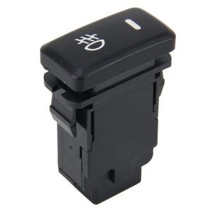 Car Fog Light Lamp Indicator 5 PIN On and Off Button Switch Control Auto Car Fog Light 5 Pin Switch On-Off Button Switch for Toyota, Large Size: 6*2.8*1.7cm (Yellow Light)