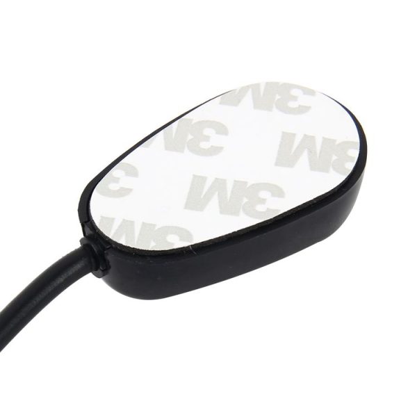 Car Truck Boat Switch Toggle Light Switch 3Pins DC12 / 24V Car Auto Universal DIY 3 Pin Drop-shaped Switch OFF-ON Push Button with Red and Green Indicator Light, Cable Length: 90cm - Image 3