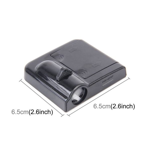 2 PCS LED Ghost Shadow Light Car Door LED Laser Welcome Decorative Light, Display Logo for Alfa Romeo Car Brand - Image 3