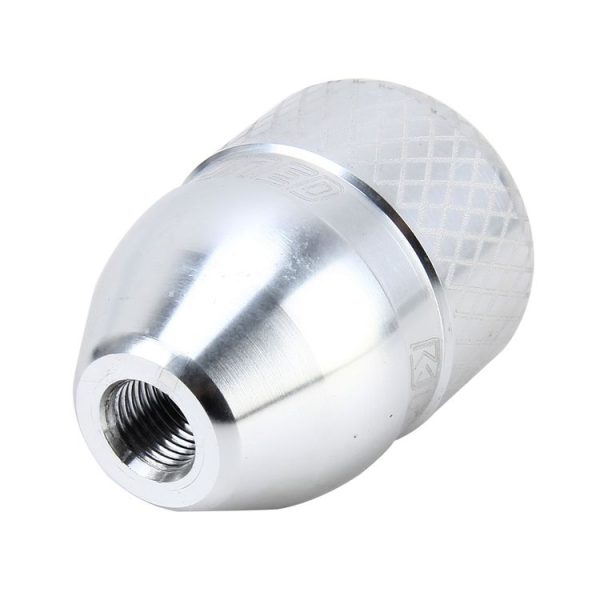 Universal Car Gear Shift Knob Modified Car Gear Shift Knob Auto Transmission Shift Lever Knob Gear Knobs (Silver) - Image 3
