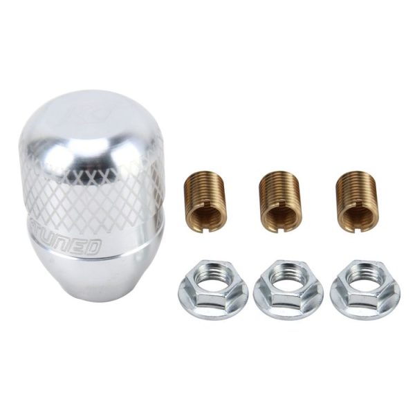 Universal Car Gear Shift Knob Modified Car Gear Shift Knob Auto Transmission Shift Lever Knob Gear Knobs (Silver) - Image 4