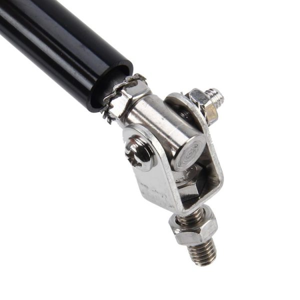 2 PCS Car Modification Large Surrounded By The Rod Telescopic Lever Front and Rear Bars Fixed Front Lip Back Shovel Adjustable Small Rod, Length: 20cm (Black) - Image 3