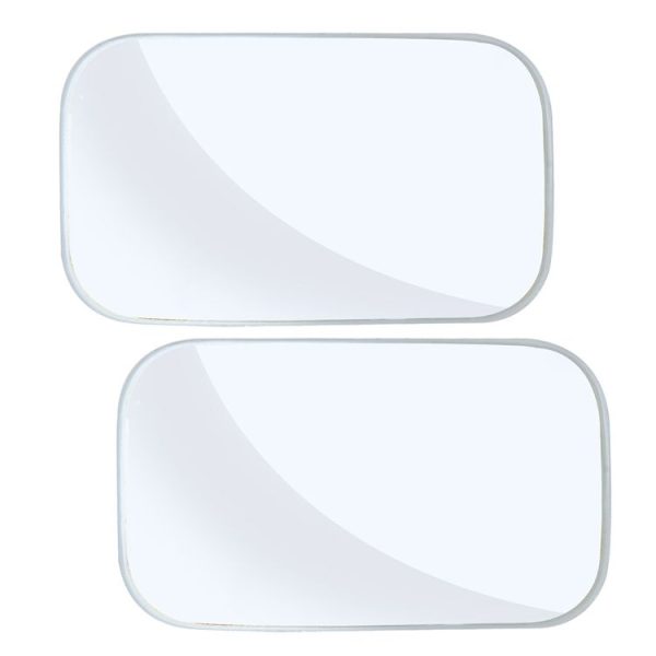 3R-054 2 PCS Car Truck Square Blind Spot Rear View Wide Angle Mirror Blind Spot Mirror 360 Degree Adjustable Wide-angle Mirror, Size: 7*4cm - Image 2