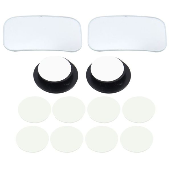3R-054 2 PCS Car Truck Square Blind Spot Rear View Wide Angle Mirror Blind Spot Mirror 360 Degree Adjustable Wide-angle Mirror, Size: 7*4cm - Image 5