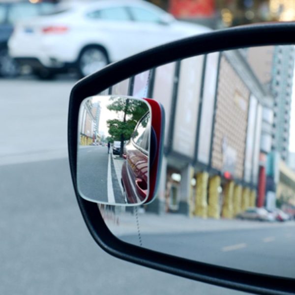 3R-054 2 PCS Car Truck Square Blind Spot Rear View Wide Angle Mirror Blind Spot Mirror 360 Degree Adjustable Wide-angle Mirror, Size: 7*4cm - Image 7