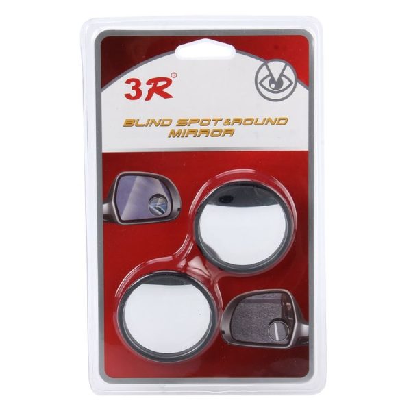 3R-062 2 PCS Car Truck Blind Spot Rear View Wide Angle Mirror Blind Spot Mirror Blind Spot and Round Mirror, Size: 4.8*4.8cm - Image 6