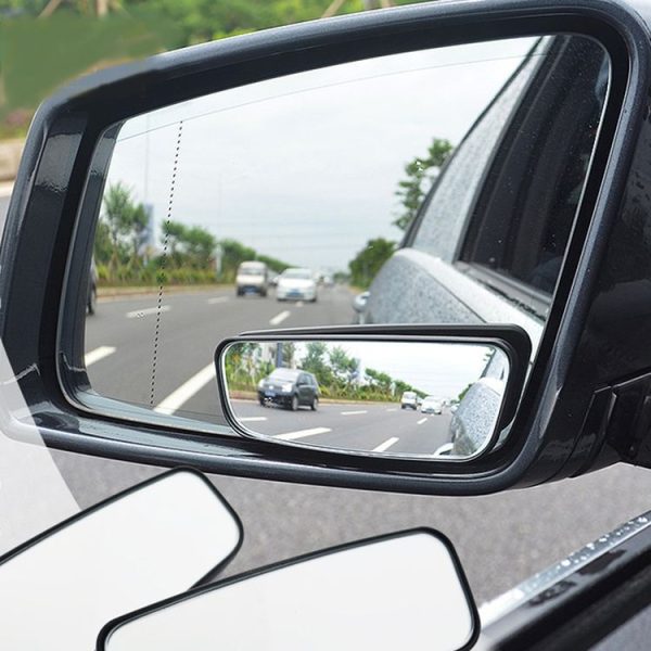 3R-066 2 PCS Car Truck Blind Spot Rear View Wide Angle Mirror Blind Spot Mirror Blind Spot and Wide Mirror, Size: 8.3*3.4cm - Image 7