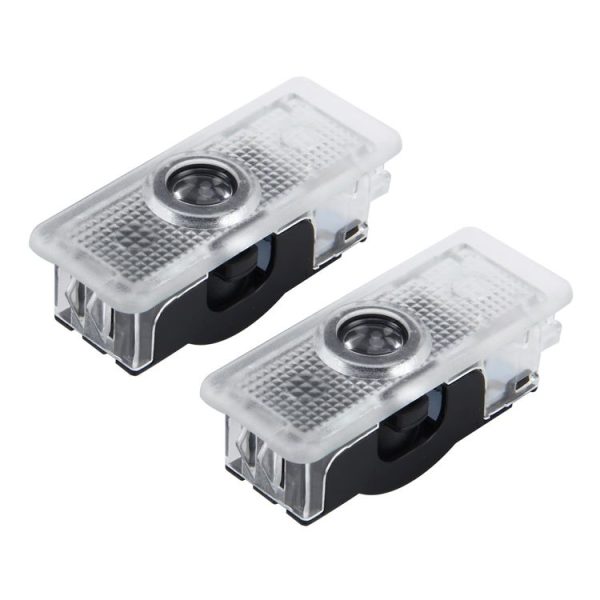 2 PCS LED Car Door Welcome Logo Car Brand 3D Shadow Light for Mercedes-Benz - Image 2
