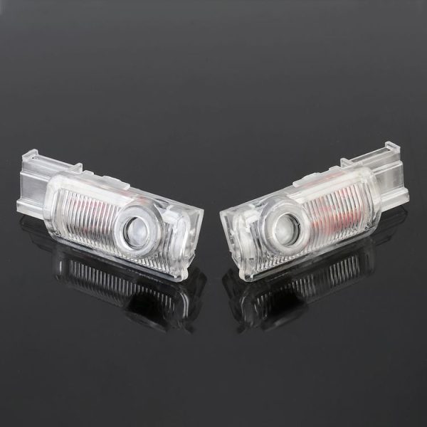 2 PCS LED Car Door Welcome Logo Car Brand 3D Shadow Light for Mercedes-Benz - Image 2