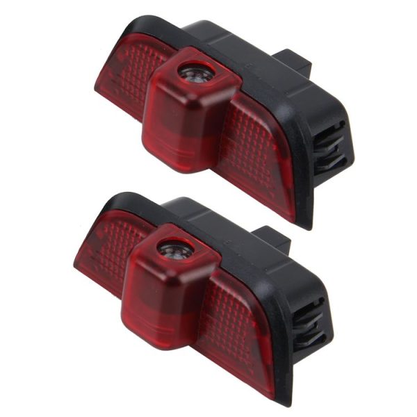 2 PCS LED Car Door Welcome Logo Car Brand 3D Shadow Light for Mercedes-Benz - Image 2