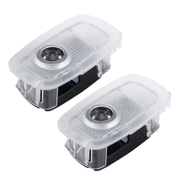2 PCS LED Car Door Welcome Logo Car Brand 3D Shadow Light for Mercedes-Benz S (W221) 2006--2013 - Image 2
