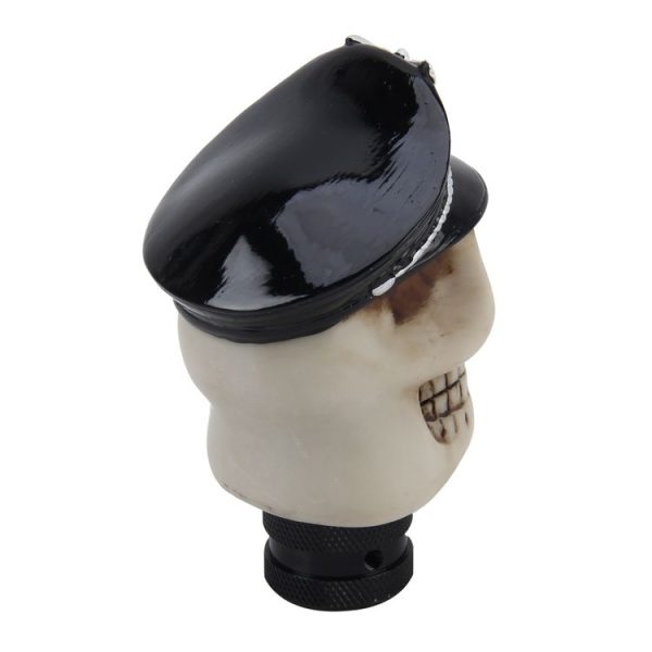 Universal Skull with A Hat Shape Car Gear Shift Knob Modified Car Gear Shift Knob Auto Transmission Shift Lever Knob Resin Gear Knobs - Image 3
