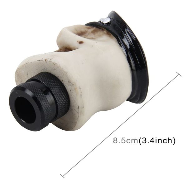 Universal Skull with A Hat Shape Car Gear Shift Knob Modified Car Gear Shift Knob Auto Transmission Shift Lever Knob Resin Gear Knobs - Image 4