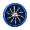 Car Stainless Universal Supercharger Single Turbine Air Intake Fuel Saver Turbo Turboing Charger Fan Set Kit Super Spiral Turbo Revolutionary Stainless Steel Blades - Image 4