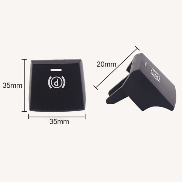 Auto Parking Switch Cover Replacement Handbrake P Key Button for BMW 5 / 6 Series 2015-2018 - Image 6