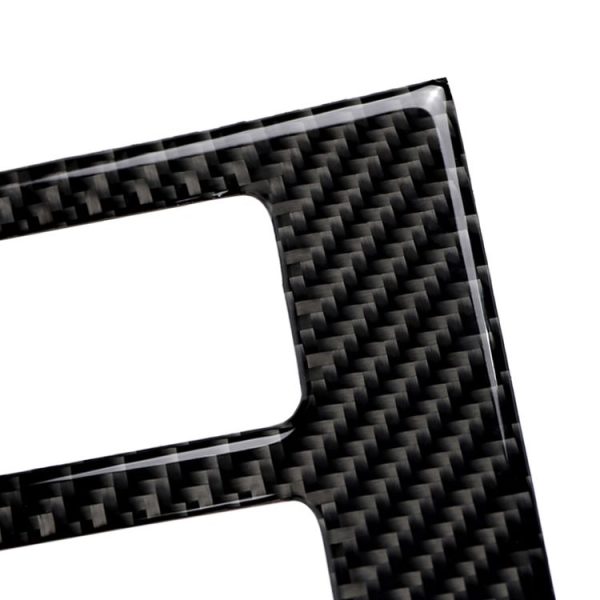Car Carbon Fiber Water Cup Panel Decorative Sticker for Volkswagen Golf 7 2013-2017, Left Drive - Image 3