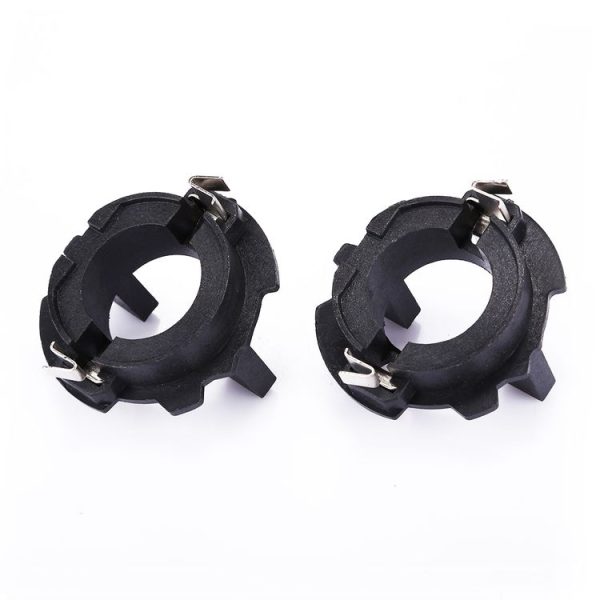 1 Pair H7 Xenon HID Headlight Bulb Base Retainer Holder Adapter for Volkswagen / Jetta / Golf 5 / Tiguan / Scirocco - Image 2