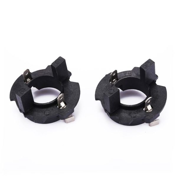 1 Pair H7 Xenon HID Headlight Bulb Base Retainer Holder Adapter for Volkswagen / Jetta / Golf 5 / Tiguan / Scirocco - Image 3