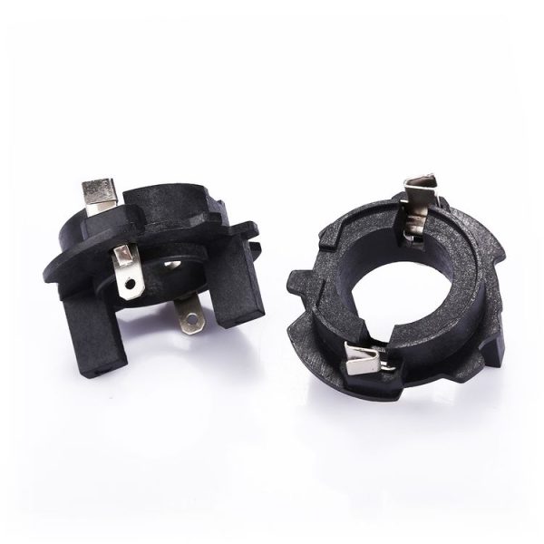 1 Pair H7 Xenon HID Headlight Bulb Base Retainer Holder Adapter for Volkswagen / Jetta / Golf 5 / Tiguan / Scirocco - Image 4