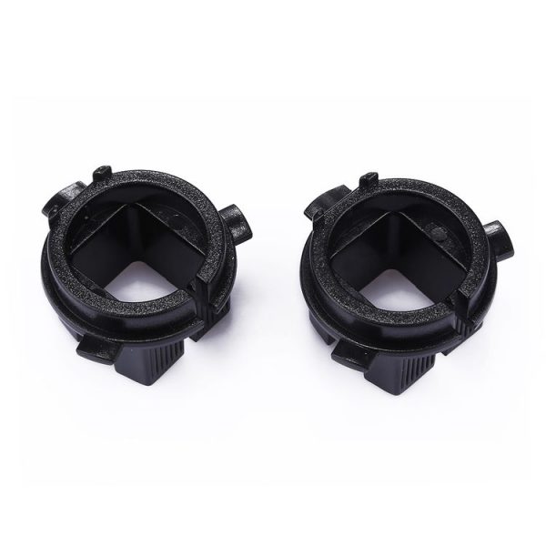 1 Pair H7 Xenon HID Headlight Bulb Base Retainer Holder Adapter for Kia / Sorrento / Attractions / Cool / Scarlett / New Polo / Gray / New Hacker / Wisdom / Lingdu