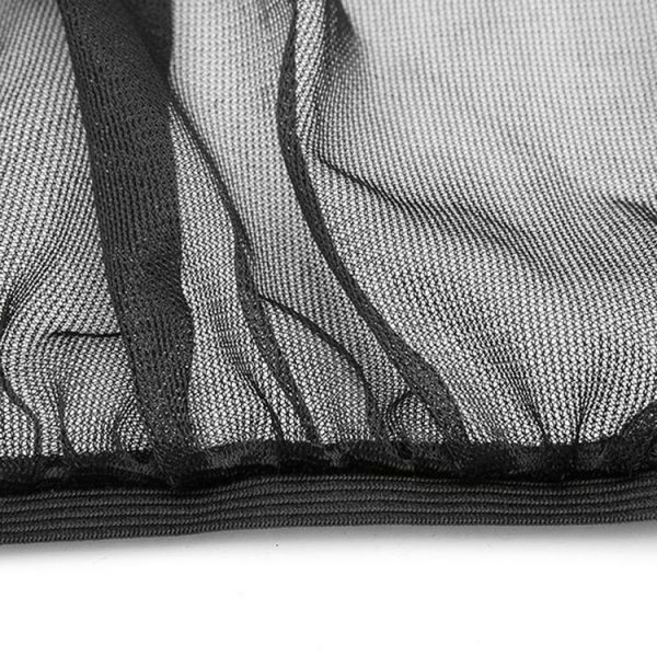 2 PCS Car Front Window Net Yarn Sunscreen Insulation Window Sunshade Cover, Size: 75*50cm - Image 4
