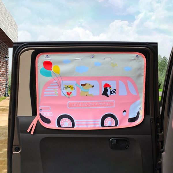 Car Large Rear Window Sunscreen Insulation Window Sunshade Cover, Size: 70*50cm - Image 13
