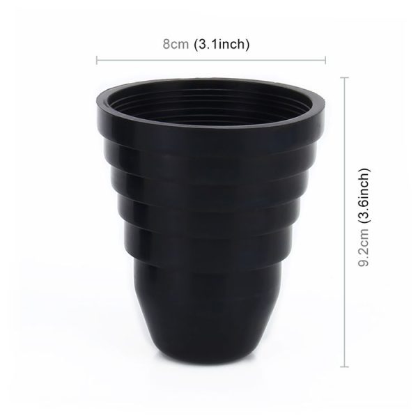 2 PCS Universal Headlight Soft Rubber Dust Cover, Suitable for 50-70cm Inner Diameter - Image 3