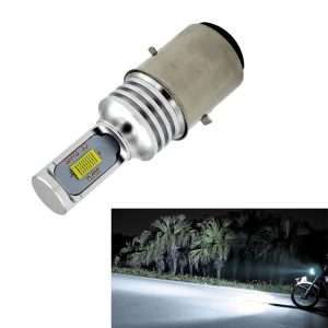 H6 / BA20D 1000LM 72W 6000K White Light 2-LED 3570 Bulbs Motorcycle Headlights, DC 12-24V