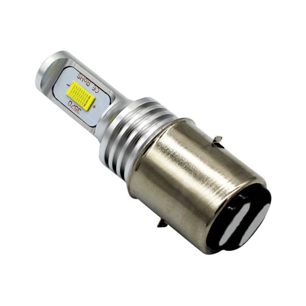 H6 / BA20D 1000LM 72W 6000K White Light 2-LED 3570 Bulbs Motorcycle Headlights, DC 12-24V - Image 4