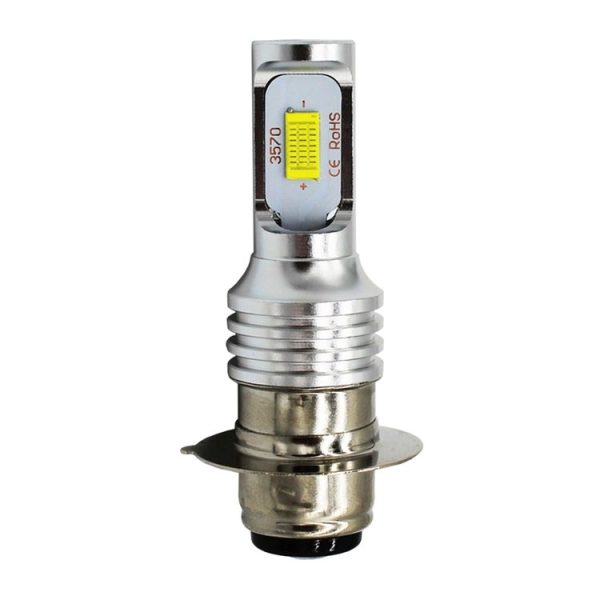 P15D / H6M 1000LM 72W 6000K White Light 2-LED 3570 Bulbs Motorcycle Headlights, DC 12-24V - Image 2