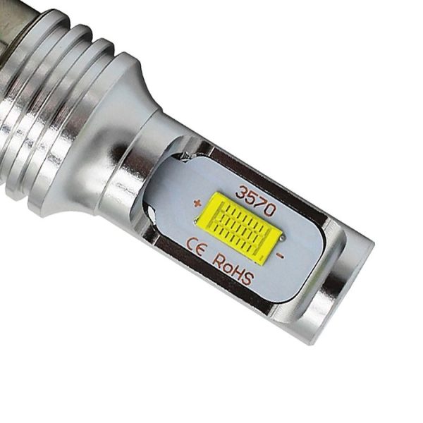 P15D / H6M 1000LM 72W 6000K White Light 2-LED 3570 Bulbs Motorcycle Headlights, DC 12-24V - Image 5