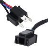 2 PCS H4 LED Headlight Canbus Error Free Computer Warning Canceller Resistor Decoders Anti-Flicker Capacitor Harness - Image 5
