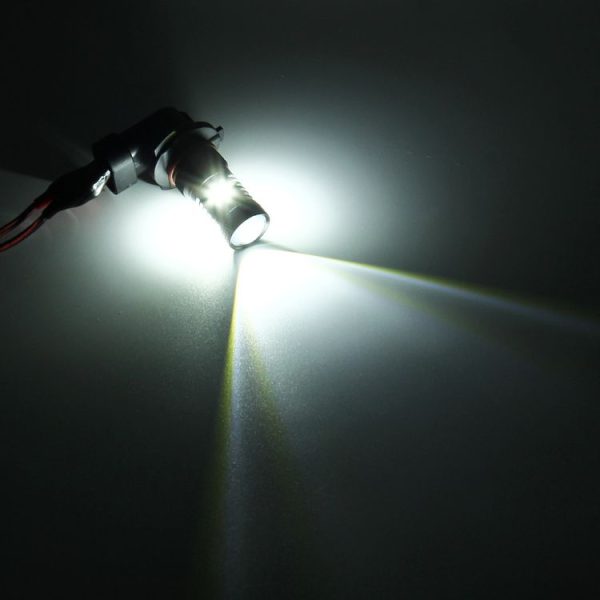 2 PCS Super Bright H11 / H8 DC 12V 5W 350LM Auto Car Fog Light with 16 SMD-3030 LED Bulbs Lamp, White + Yellow Light - Image 8