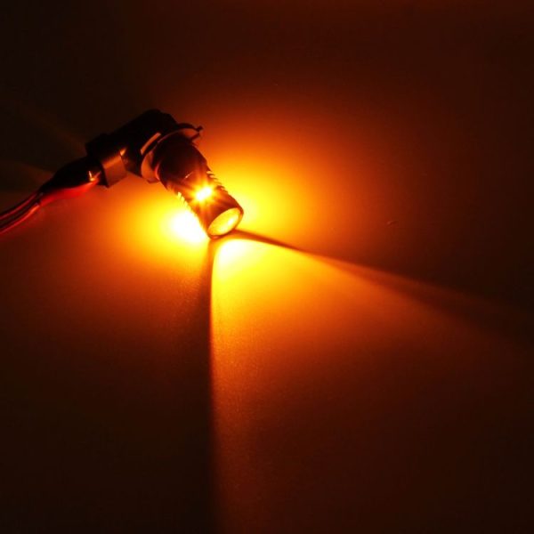 2 PCS Super Bright H11 / H8 DC 12V 5W 350LM Auto Car Fog Light with 16 SMD-3030 LED Bulbs Lamp, White + Yellow Light - Image 9