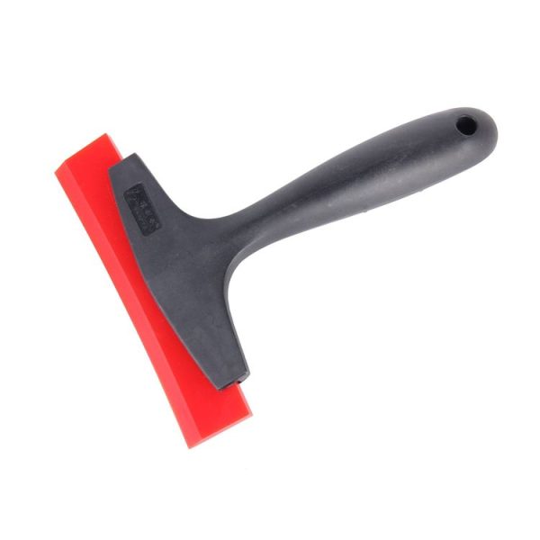 Short Handle Tendon Scraper Car Film Tools Wiper Plate Glass Cleaning Tool (Black) - Image 2