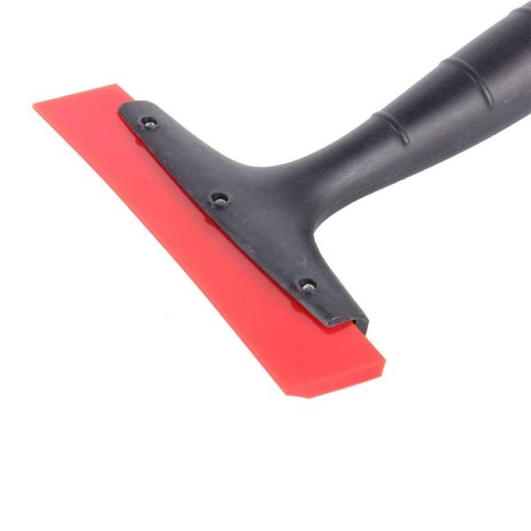 Short Handle Tendon Scraper Car Film Tools Wiper Plate Glass Cleaning Tool (Black) - Image 5