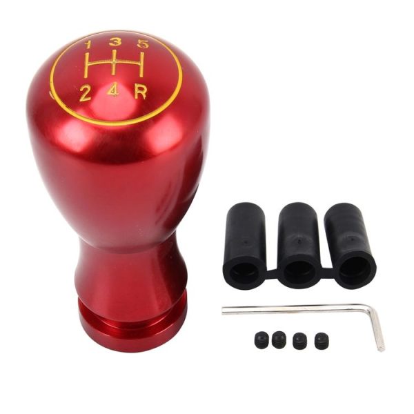 Universal Car Gear Shift Knob Modified Car Gear Shift Knob Auto Transmission Shift Lever Knob Gear Knobs (Red) - Image 5