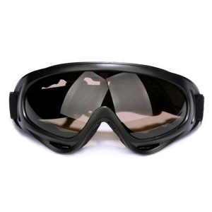 Motorcycle Parts Goggles Anti-UV Goggles Outdoor Windproof Glasses (Brown)