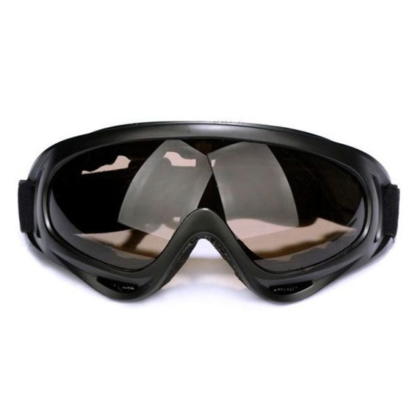 Motorcycle Parts Goggles Anti-UV Goggles Outdoor Windproof Glasses (Brown)