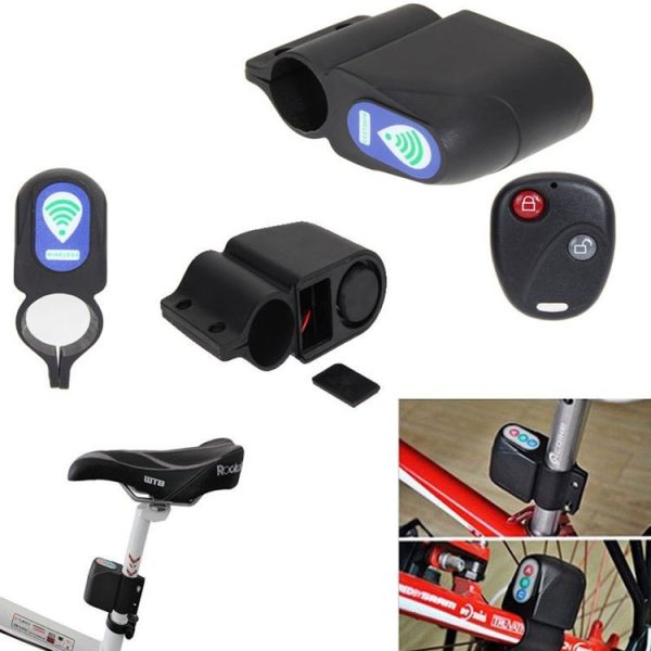 Universal Wireless Security Alarm Bicycle Alarm with Remote Control - Image 7