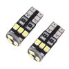 2 PCS T10 / W5W / 194 / 501 1.5W 90LM 6000K 9 SMD-3528 LED Bulbs Car Reading Lamp Clearance Light with Decoder, DC 12V - Image 2