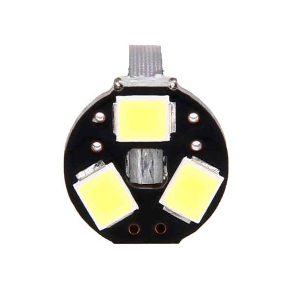 2 PCS T10 / W5W / 194 / 501 1.5W 90LM 6000K 9 SMD-3528 LED Bulbs Car Reading Lamp Clearance Light with Decoder, DC 12V - Image 5