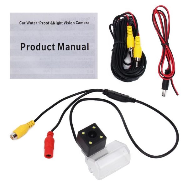 656x492 Effective Pixel NTSC 60HZ CMOS II Waterproof Car Rear View Backup Camera With 4 LED Lamps for 2005-2013 Version Mazda 6 - Image 9