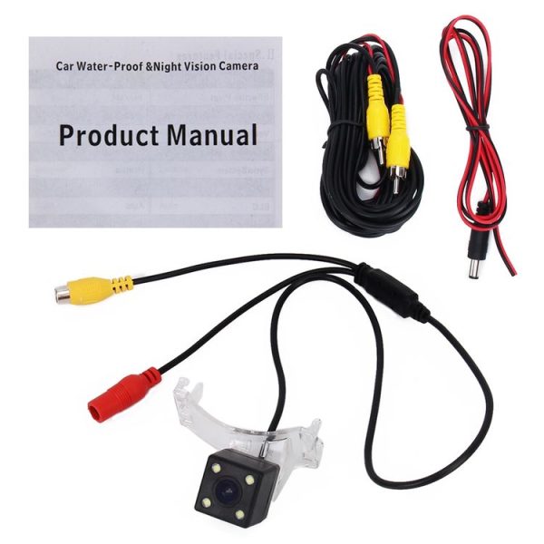 656x492 Effective Pixel Color HD Waterproof Night Vision Wide Angle Car Rear View Reverse Camera With 4 LED Lamps for 2012 Version Mazda5 / 2013 Version Mazda CX-9 - Image 9